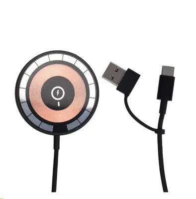 Produktbild von MagSafe Magnet Ladegerät magnetisch kabellos wireless für iPhone 15 14 13 12 Pro