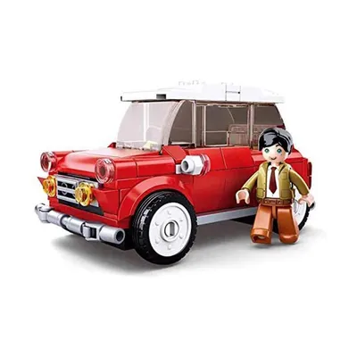 Obrázok produktu pre Stavebné kocky Sluban Auto červené 150 kociek