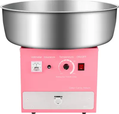 Obrázek produktu pro SucceBuy Profesionální stroj na cukrovou vatu pro večírky, 1000W, růžový