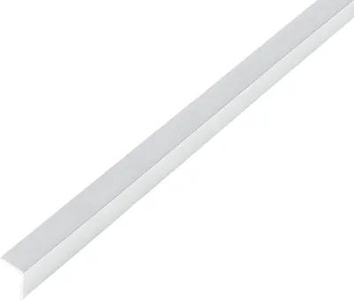 Immagine prodotto di Alberts 488505 Profilo angolare, autoadesivo, alluminio, design cromato, 1000 x 10 x 10 mm