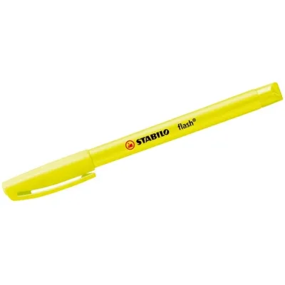 Produktbild von Textmarker - STABILO flash - Einzelstift - gelb