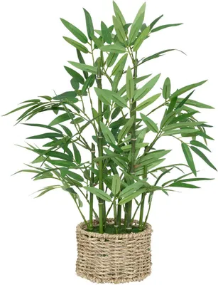 Obrázok produktu pre Umelý bambus v kvetináči, 46 cm