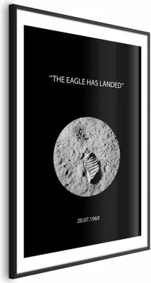 Produktbild von Posterpapier Poster - The Eagle Has Landed 40x60 cm Menschen i-C-0155-ao-a