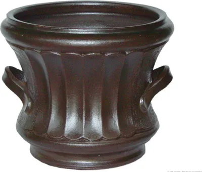 Produktbild von KERAZO XL Keramik Blumentopf Pflanzkübel Albin 50x46 cm frostfest, standfest, Farbe: Braun