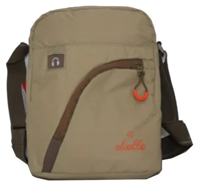 Produktbild von Vertikale Schultertasche 392BE 29 cm mit Tablet-Fach und Kopfhöreranschluss