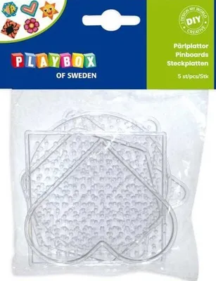 Produktbild von Stiftplatten für Bügelperlen - 5er Set