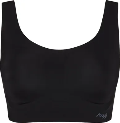 Produktbild von Sloggi Zero Feel Top BH Ohne Bügel, Farbe: Schwarz (Black), Größe: XS