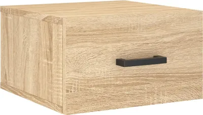 Obrázok produktu pre vidaXL Nástenný nočný stolík Sonoma Oak 35x35x20 cm