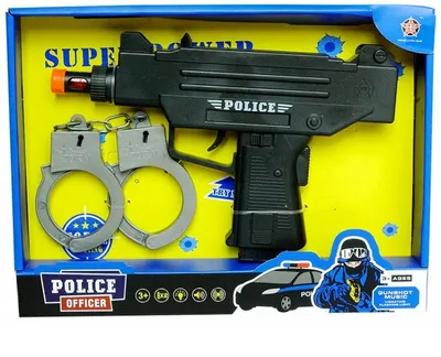 Zdjęcie produktu dla Pistolet policyjny z kajdankami