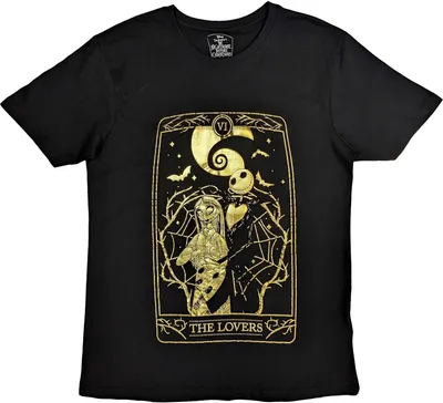 Obrázek produktu pro Nightmare Before Christmas - tričko pro muže/dámy Uni RO9064 (XL) (černá)