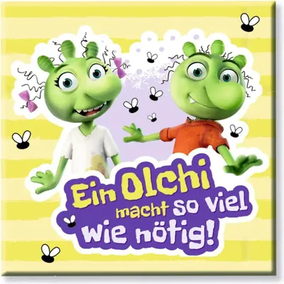 Produktbild von Oetinger Die Olchis Magnet ''So viel wie nötig''