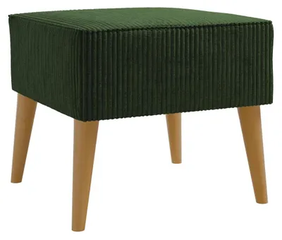 Produktbild von MIRJAN24 Fußbank Estjano Cord, Polsterbank, Polsterhocker, Stilvoll Wohnzimmer Hocker (Farbe: Poso 14)