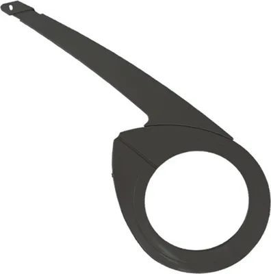 Produktbild von Horn Kettenschutz CATENA 3810, 1 Flügel, verstellbar Kunststoff bis 38 Zähne 1-fach schwarz