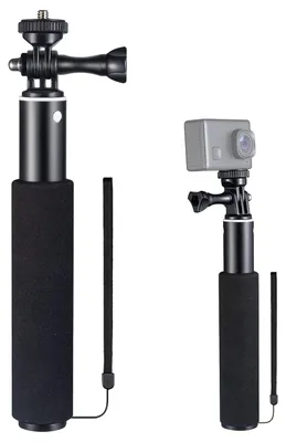 Produktbild von WOLFANG Action-Kamera-Selfie-Stick, kompatibel mit Action-Kamera Gopro/DJI/Surfola/Apexcam
