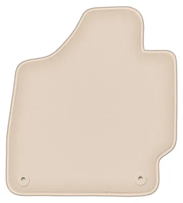Immagine prodotto di Tappetino conducente in velluto PREMIUM beige compatibile con Audi TT II 8J (2006-2014, cabriolet, roadster, coupé) – con fissaggi – su misura