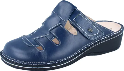 Produktbild von FINN COMFORT Java Damen Clog blau Glattleder : 39 Schuhgröße: 39