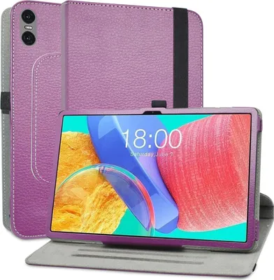 Obrázek produktu pro Otočný kryt pro TECLAST P25T 10,1"Polyuretankůže s funkcí stojánku Fialový