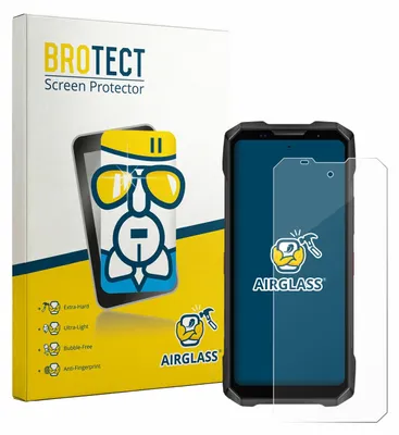 Produktbild von BROTECT Schutzglas für Doogee V Max 2 Pro Schutzfolie Panzer Folie Glas Display Schutz klar