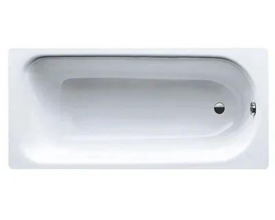 Produktbild von Kaldewei Eurowa - Rechteckige Badewanne Eurowa 311, 1600 x 700 mm, weiß 119700010001