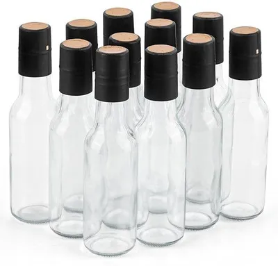 Productafbeelding van Glazen Flessen 150 ml - Beugelfles - Herbruikbare Flessen - Glazen