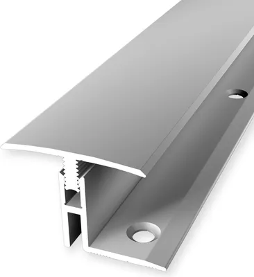 Produktbild von PROVISTON | Übergangsprofil | Parkettprofil | Breite: 31.5 mm | Höhenausgleich: 17 - 22 mm | Länge: 2000 mm | Aluminiumprofil | Silber | 1 Stück