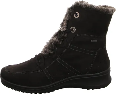 Immagine prodotto di Ara München: Scarpe da donna, stivali, scarpe stringate, stivali con lacci, colore nero, modello casual