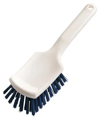 Produktbild von Stielbürste kurz, blau, hart, Stielbürste kurz, 260 x 72 x 35 mm | Packung (1 Stück)