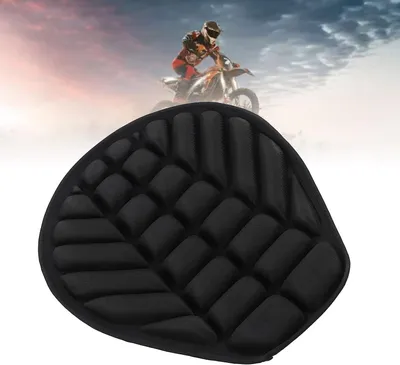 Obrázek produktu pro Polštářek sedadla motocyklu Tlumení nárazů Chlazení Prodyšná úleva od tlaku 3D pohodlné