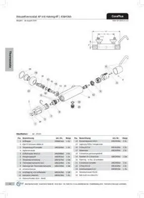 Produktbild von IDEAL STANDARD A962953AA Mengenregelgriff Therm., A962953AA,