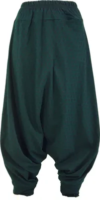 Produktbild von Afghani Hose, Haremshose, Pluderhose, Pumphose, Aladinhose - Petrol, Damen, Blau, Baumwolle, Hosen