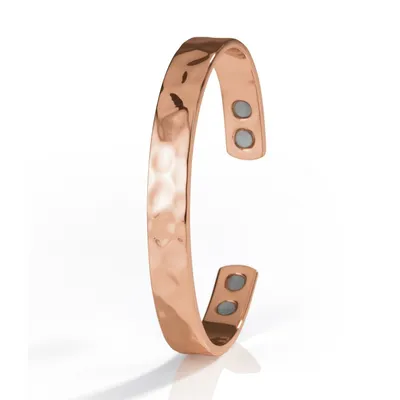 Produktbild von VITALmaxx Uni Kupfer Armband 9mm inkl. 4 Magnete Damen Herren Armreif Magnetarmband Kupferarmband