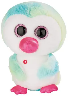 Produktbild von Pinguin Yoniko Glubschi weiss-mint 25 cm