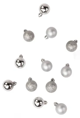 Immagine prodotto di Ornamenti natalizi, 12 pezzi, Ø 3 cm