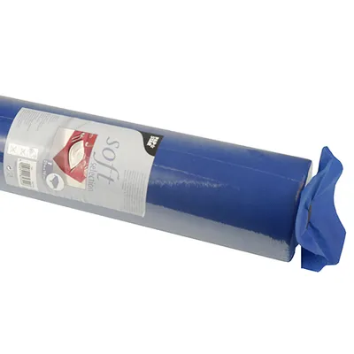 Obrázok produktu pre Papstar Vlies Tischdecke dunkelblau soft Selection 1,18x40 m