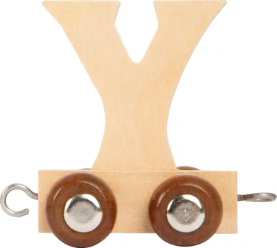 Image de Train de lettres en bois Y