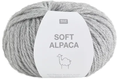 Produktbild von Rico Design Soft Alpaca Wolle 125m 50g