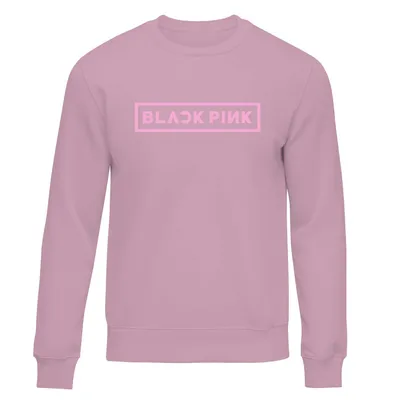 Immagine prodotto di Felpa unisex BlackPink: Logo, grande, rosa