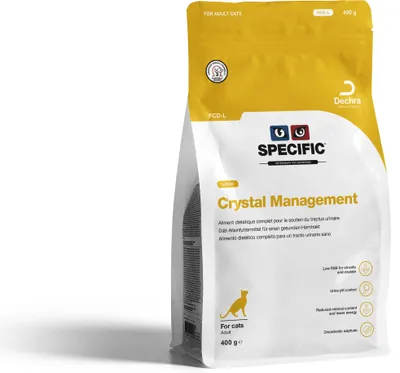 Productafbeelding van Speciaal FCD-L kristalmanagement voer voor volwassen katten, 400 gram