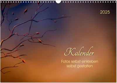 Produktbild von Kalender, Fotos selbst einkleben, selbst gestalten (Wandkalender 2025 DIN A3 quer), CALVENDO Monatskalender