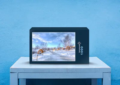 Produktbild von hansepuzzle 26636 - Norwegen Puzzle, 1000 Teile, Reisen, 60,0 x 46,0cm mit hochwertiger Aufbewahrung, Kartonbox und wiederverschließbarem Beutel