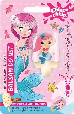 Produktbild von CHLAPU CHLAP Mermaid Lipgloss - Eiscreme mit Rosinen 1 Stück.