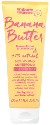Productafbeelding van Umberto Giannini - Banana Butter Nourishing Superfood Conditioner - 250 ml