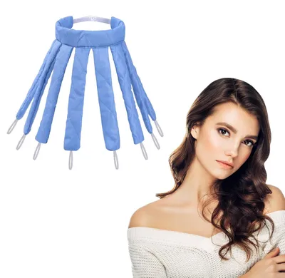 Produktbild von TRANKIELO® – Lockenstab ohne Hitze mit Oktopus-Design – Weiches, seidiges Haarreif für langes und halblanges Haar – Ideal für alle Haartypen