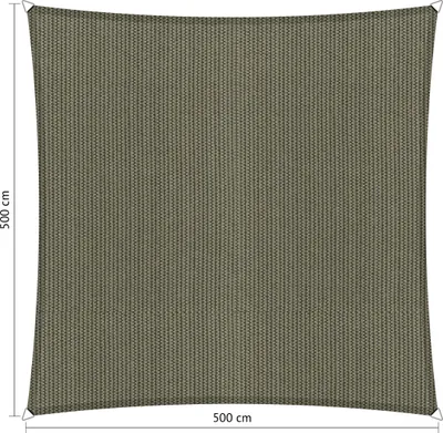 Produktbild von SHADOW COMFORT 5 x 5 m Viereckiges Quadrat Sonnensegel Desert Storm