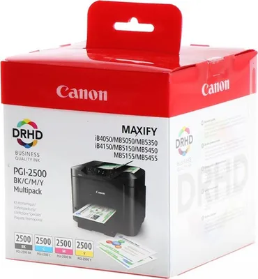 Obrázek produktu pro Canon 9290B004, Černá, Azurová, Purpurová, Žlutá, 29,1 ml, Balení více kusů