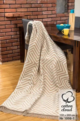 Produktbild von UMIPLED | Kuscheldecke, Sofaüberwurf Decke, Dicke Sofadecke, Couchdecke, Flauschige, Wohndecke für Couch, 150x200cm, - Beige