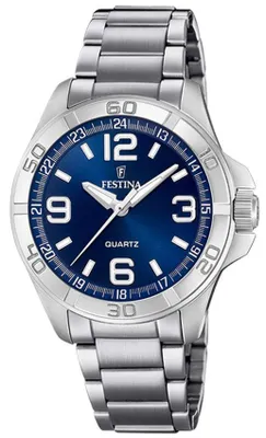 Produktbild von Festina Herrenuhr Klassik Armbanduhr Edelstahl silber UF20434/2