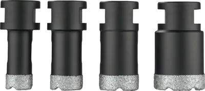 Produktbild von PARKSIDE Diamant-Bohrkronen PDBK 3 A1 Ø 18/22/27/35 mm Schleifer Trockenbohren