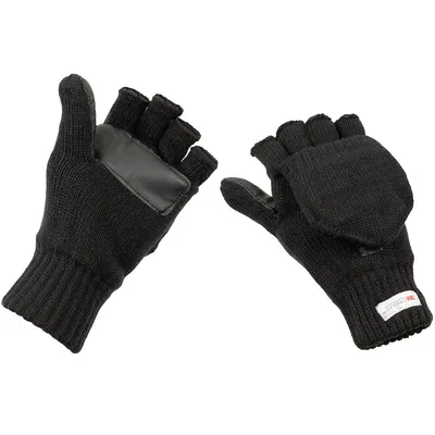 Produktbild von MFH Strick-Faust-Fingerhandschuhe, 3M™ Thinsulate™, schwarz