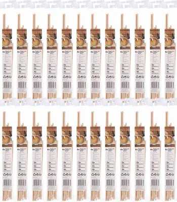 Produktbild von Farbrührstab ca.230-350 x 20 x 4mm Bastelleisten 24er-Set Bastelholz